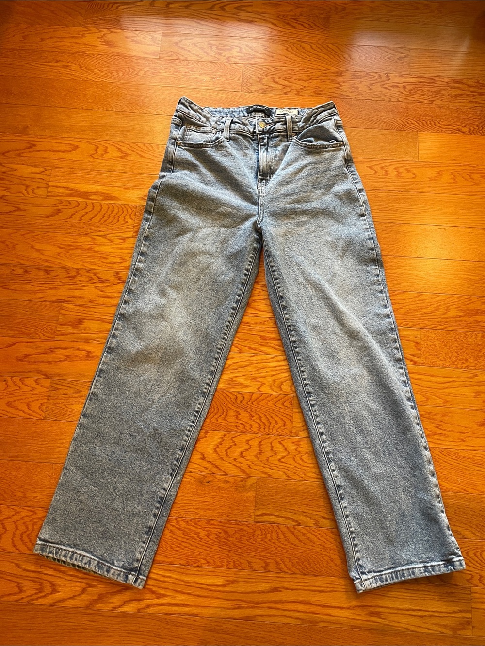 BCBGeneration Light Wash Straight Jeans